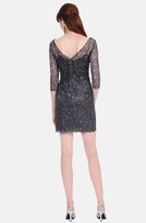 Thumbnail for your product : Kay Unger Sequin Lace Sheath Dress