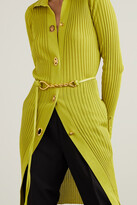 Thumbnail for your product : Bottega Veneta Leather Belt - Chartreuse - one size