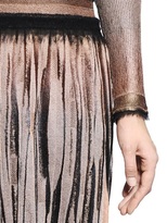 Thumbnail for your product : Ferragamo Laminated Viscose Blend Knit Dress