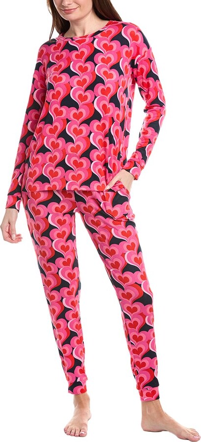 ROOM SERVICE 2pc Lorena Long Pajama Set
