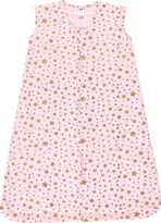 Thumbnail for your product : Hudson Baby Infant Girl Cotton Sleeveless Wearable Sleeping Bag, Sack, Blanket, Gold Pink Star, 6-12 Months
