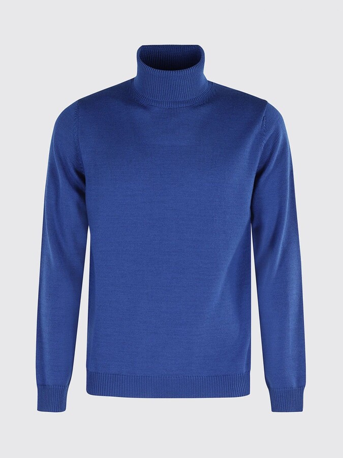 Roberto Collina Sweater Men color Electric Blue
