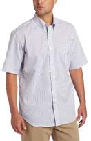 Thumbnail for your product : Nautica Men's Short Sleeve Poplin Plaid Shirt