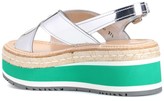 Thumbnail for your product : Prada Leather platform sandals