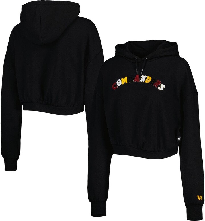 Women's The Wild Collective Black Washington Commanders Cropped