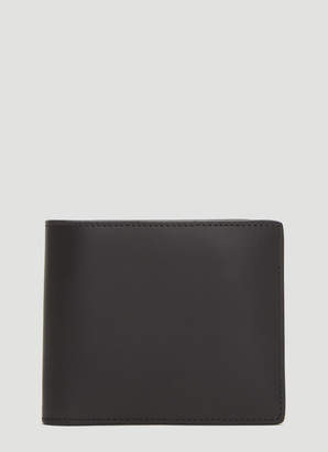 Maison Margiela Leather Bi-fold Wallet in Black