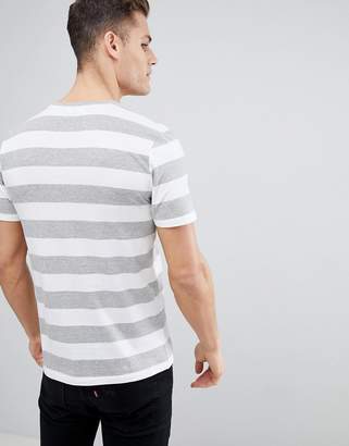 Next Stripe T-Shirt In White