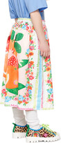 Thumbnail for your product : Maison Mangostan Kids Multicolor Oranges Scarf Skirt
