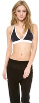 Thumbnail for your product : Alexander Wang T by Sandwashed Bra with Crisscross Back