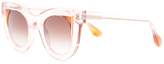 Thumbnail for your product : Thierry Lasry clear effect cat eye sunglasses