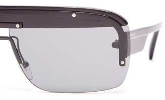 Prada Eyewear - Game D Frame Acetate Sunglasses - Mens - Black