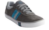 Thumbnail for your product : Original Penguin grey and blue suede striped sneakers