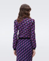 Thumbnail for your product : Diane von Furstenberg Iggy Jacquard Sweater