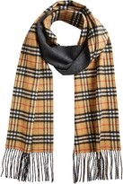 Thumbnail for your product : Burberry Vintage Check reversible scarf