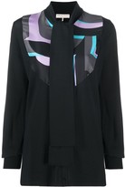 Thumbnail for your product : Emilio Pucci x Koche neck scarf cardigan