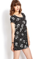 Thumbnail for your product : Forever 21 Dotted Floral Dress