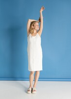 Thumbnail for your product : SALANIDA - Festa Knitted Dress White