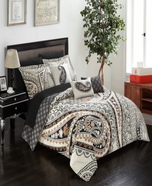 Chic Home Del Mar 8 Piece Twin Bed In a Bag Comforter Set Bedding