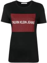 Thumbnail for your product : Calvin Klein Jeans logo stars print T-shirt