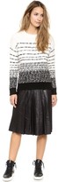 Thumbnail for your product : Vince Textured Stripe Sweater