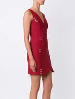 Thumbnail for your product : Thierry Mugler piercing detail asymmetric dress
