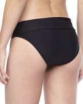 Thumbnail for your product : Luxe by Lisa Vogel Fold-Over Swim Bottom, Onyx