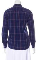 Thumbnail for your product : Steven Alan Plaid Button-Up Top