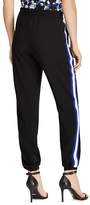Thumbnail for your product : Lauren Ralph Lauren Tuxedo Stripe Crepe Jogger Pants