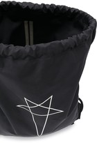 Thumbnail for your product : Rick Owens Star Print Drawstring Backpack