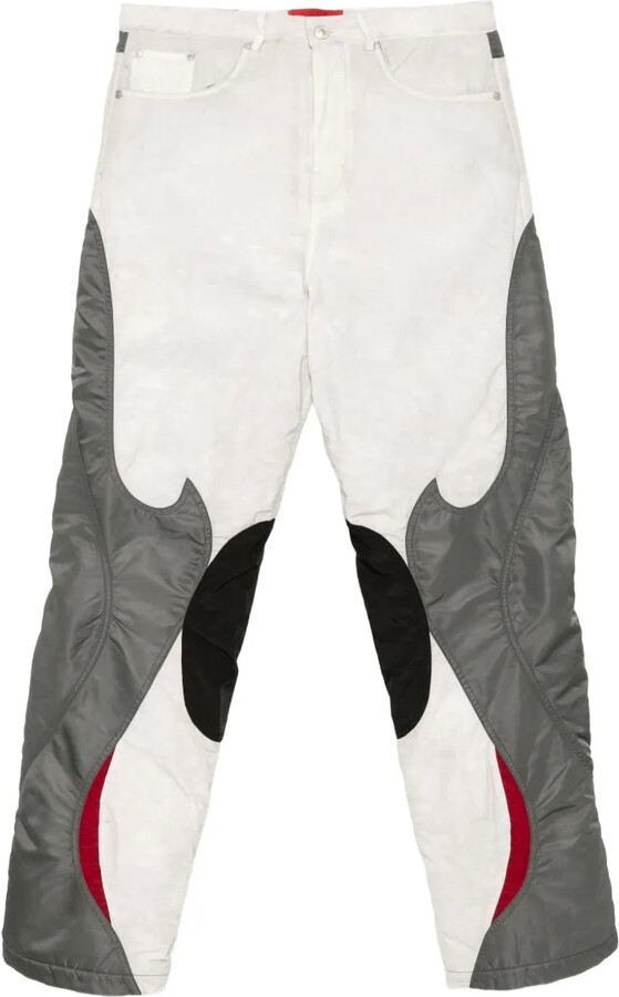 Phipps Summer Alpine quilted-panel trousers