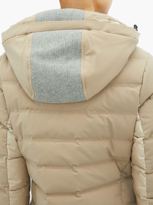 Capranea - Vanta Down-filled Quilted Ski Jacket - Beige
