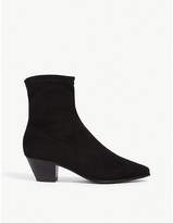 Thumbnail for your product : Maje Fliko stretch suede heeled boots