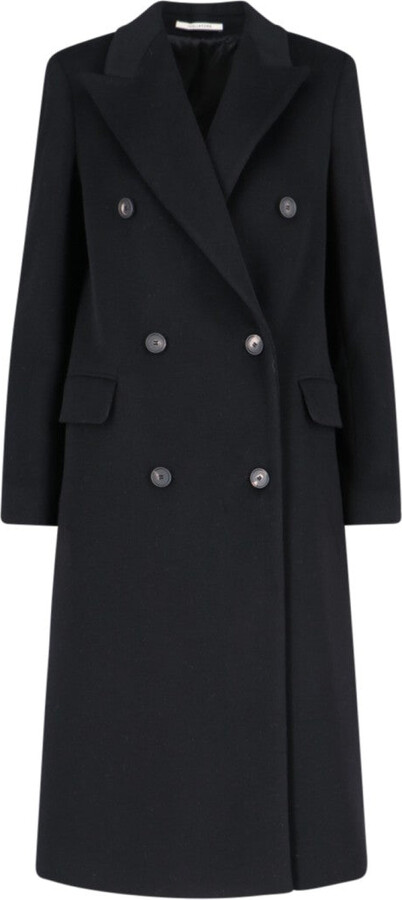 Tagliatore Jole Double-Breasted Midi Coat