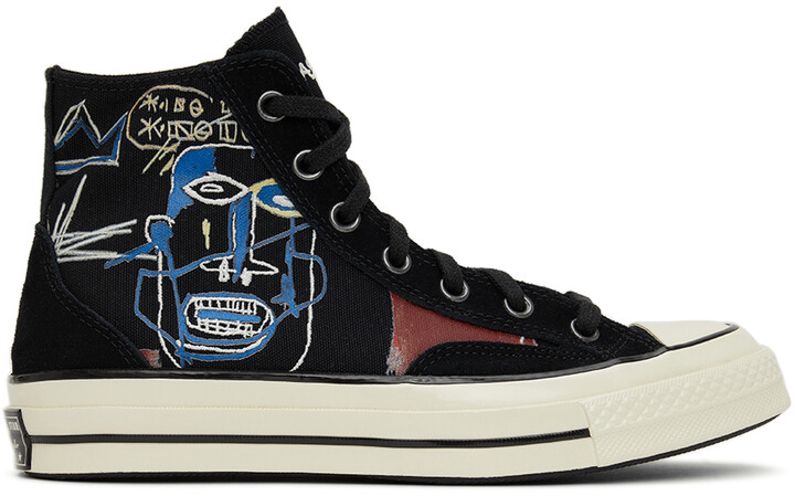 Converse Black Jean-Michel Basquiat Edition Chuck 70 Sneakers - ShopStyle