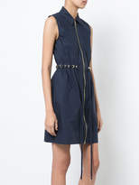 Thumbnail for your product : Derek Lam 10 Crosby Sleeveless Zip-Up Tunic With Grommet Detail