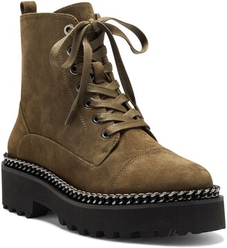 Mindinta chain trim combat boot clearance