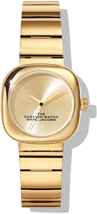 Marc Jacobs The Cushion Bracelet Watch, 36mm - ShopStyle