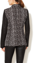Thumbnail for your product : Plenty by Tracy Reese Cut Away Blazer with Leather Sleeves