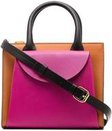 Thumbnail for your product : Marni multicolour leather two-tone tote bag