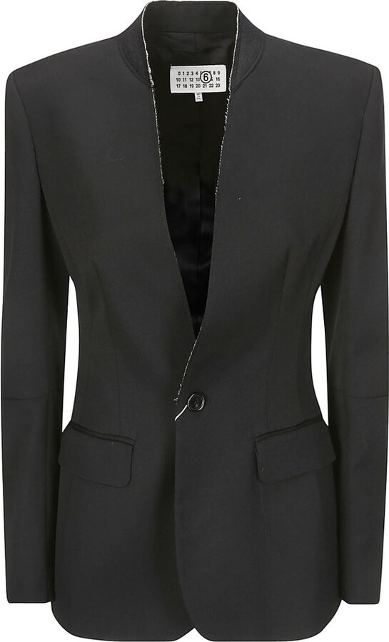 MM6 MAISON MARGIELA Single Breasted Tailored Blazer