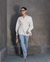 Thumbnail for your product : The Drop All Gender Multi Stripe Belted Shirt by @arvinolano