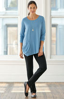 Thumbnail for your product : J. Jill Pure Jill one-pocket angled tee