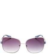 Thumbnail for your product : Kenneth Cole Reaction Women's Navy Metal Sunglasses