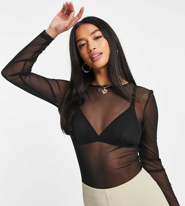 Glitter Mesh Top ShopStyle