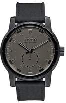 Thumbnail for your product : Nixon Men's Patriot Leather Watch, 45mm