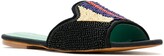 Thumbnail for your product : Blue Bird Shoes Bead-Embroidered Slippers