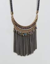 Thumbnail for your product : NY:LON Festival Statement Fringe Festival Necklace
