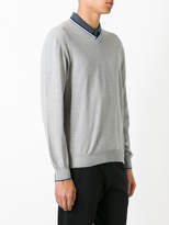 Thumbnail for your product : Fay v-neck jumper