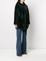 Thumbnail for your product : Blancha Hooded Faux Fur Coat