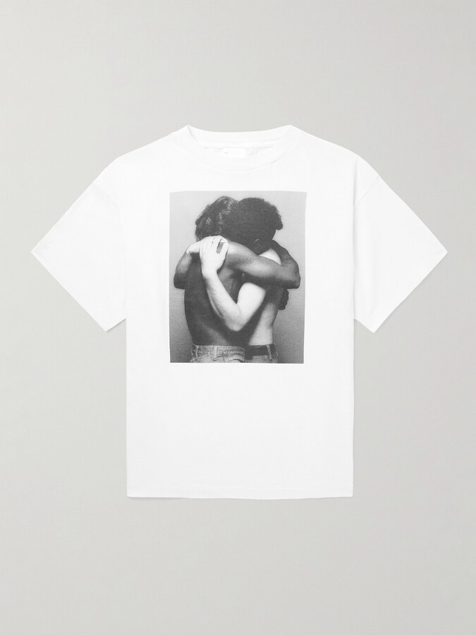 SAINT MXXXXXX + Robert Mapplethorpe Printed Cotton-Jersey T-Shirt